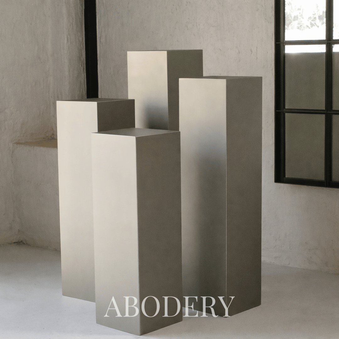 Steel Plinths 25cm Square