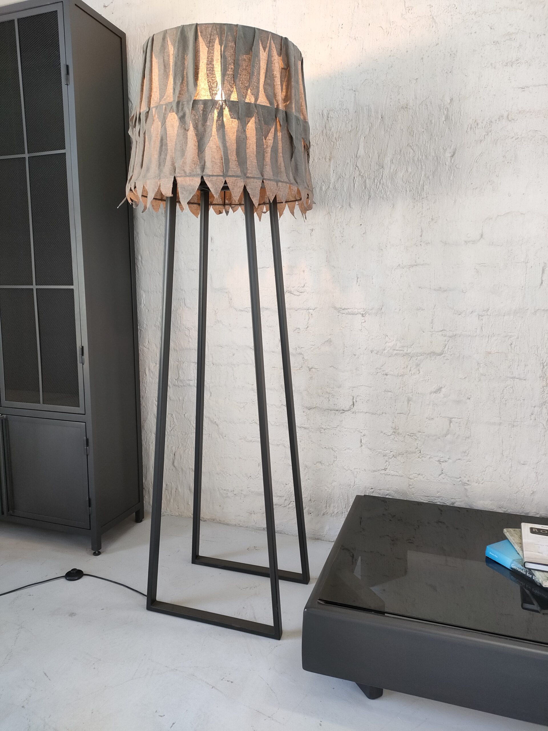 space floor lamp