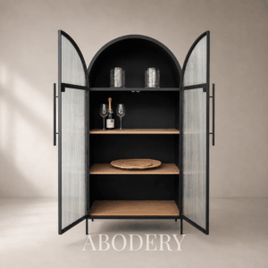 Kiki Cabinet Wood Shelves
