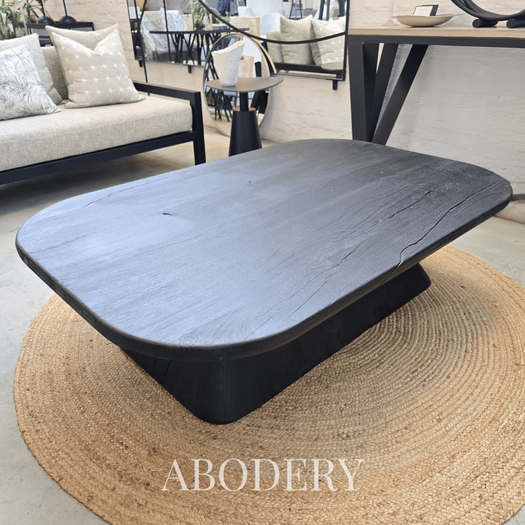 African Mahogany Trove Coffee Table - Image 10