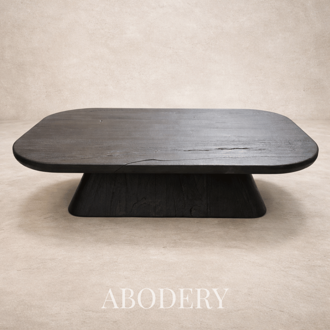 African Mahogany Trove Coffee Table - Image 3