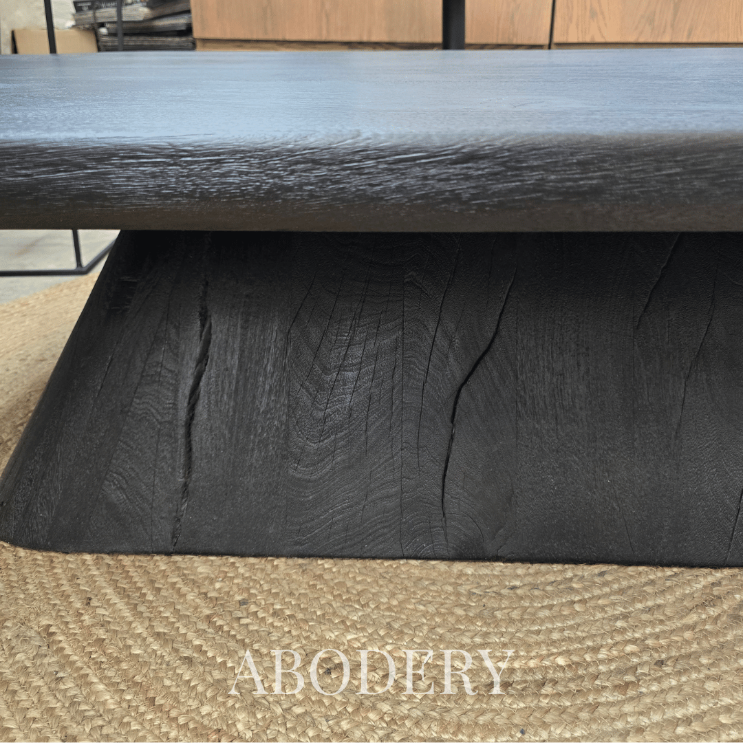 African Mahogany Trove Coffee Table - Image 9